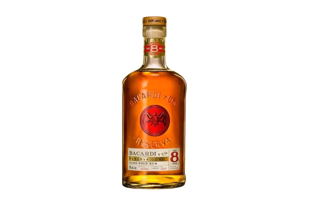Bacardi 8 year Rare Gold Rum (1 x 750ml)