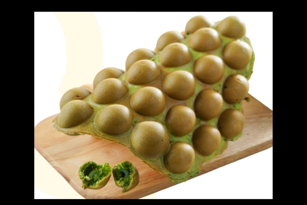 Matcha Bubble Waffle