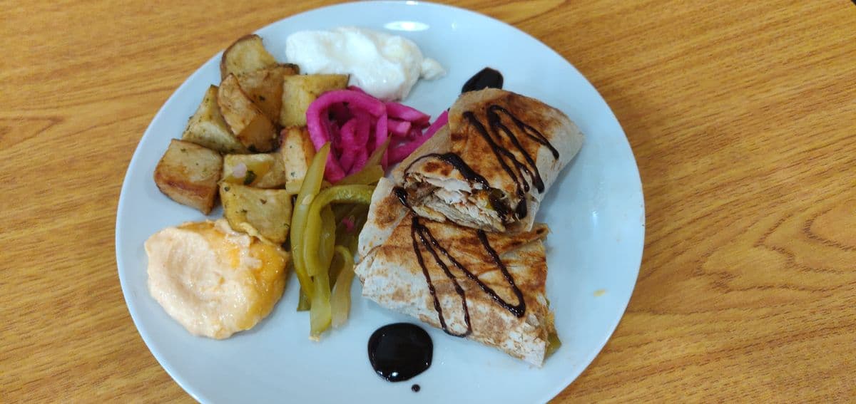 crispy Saj Shawarma Platter