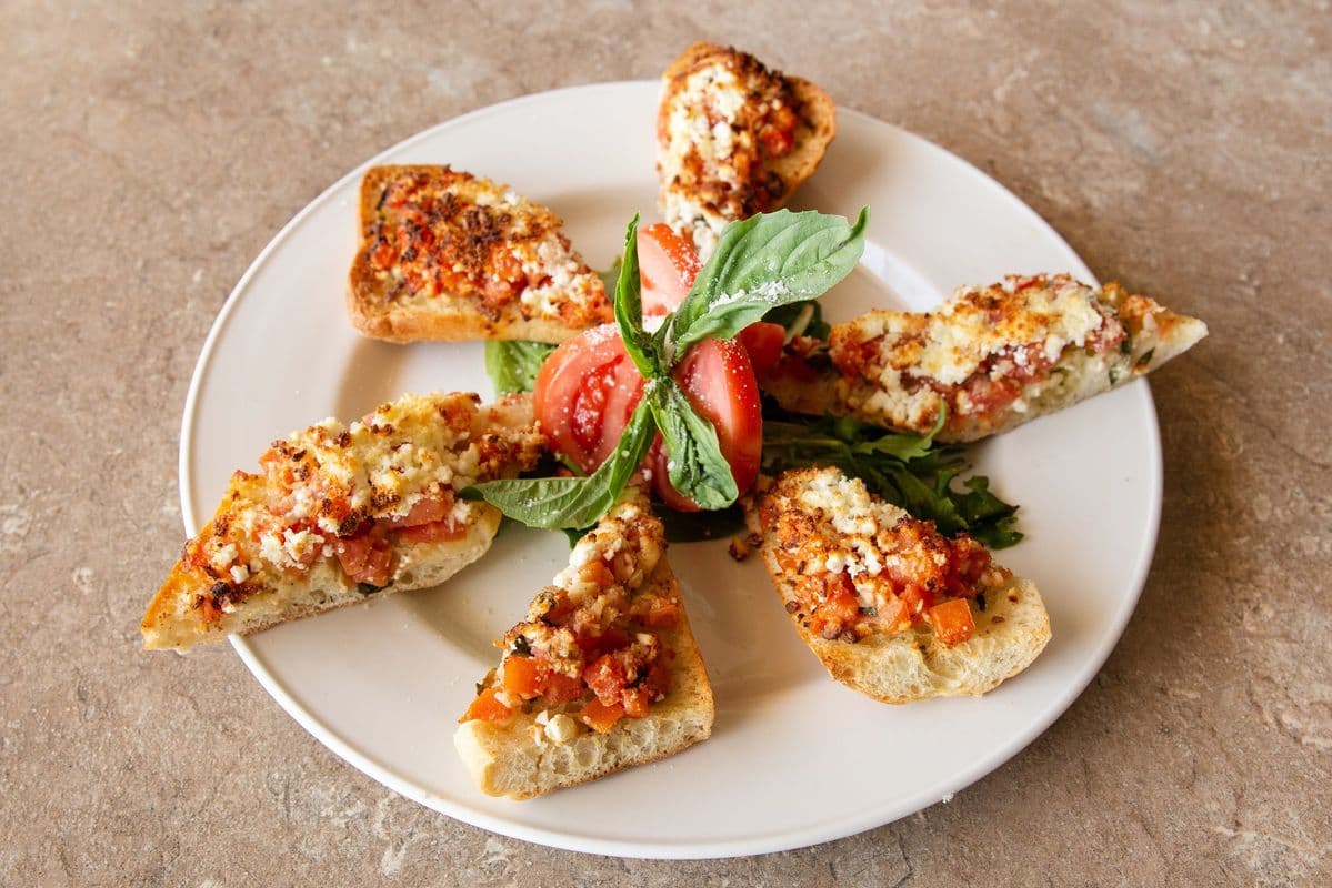 Greek Style Bruschetta