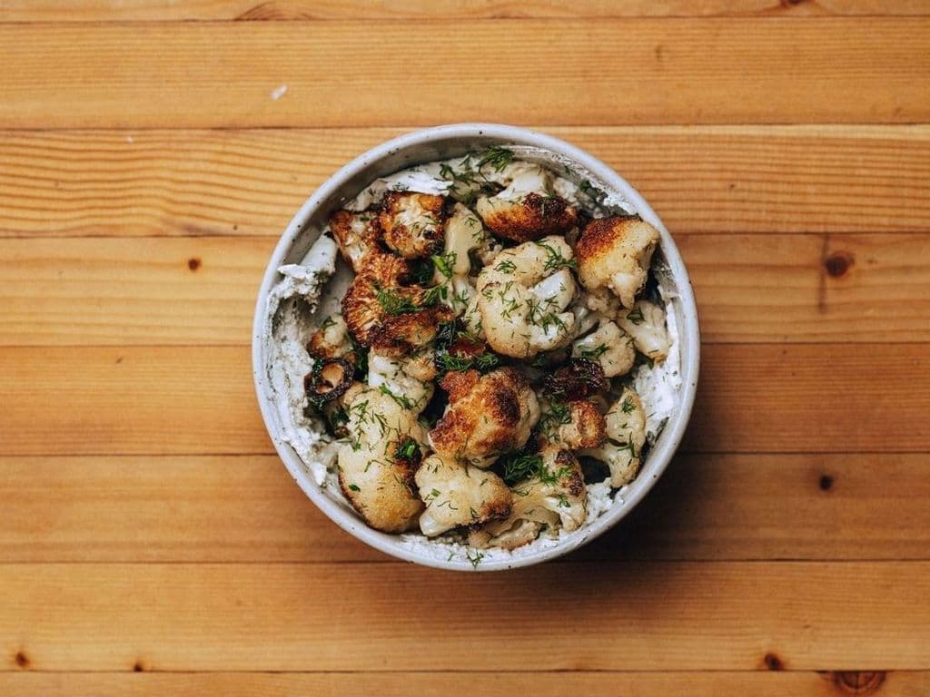roasted cauliflower