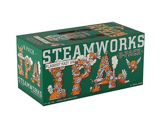 STEAMWORKS FLAGSHIP IPA (8x355ML)