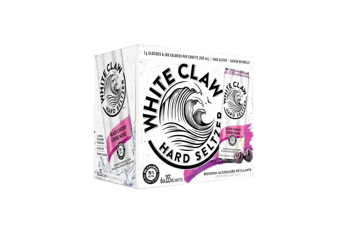 White Claw Black Cherry (6 x 355mL Cans)