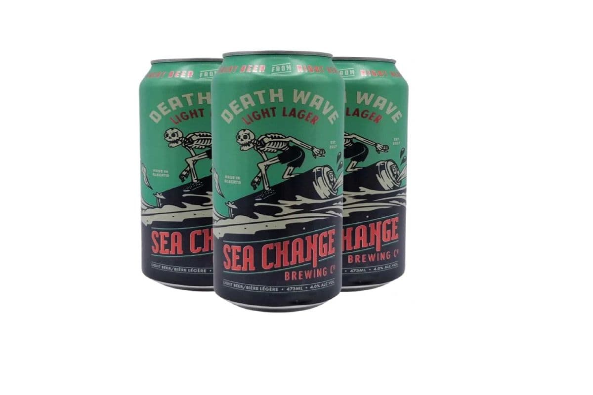 110923 - SEA CHANGE DEATH WAVE LIGHT LAGER (4 x 473ML CANS)