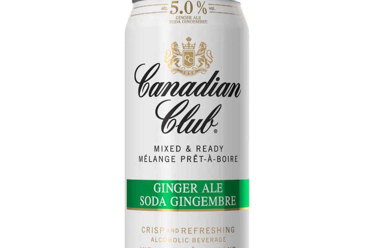 CANADIAN CLUB & GINGER (473ML) (1 x 473ML CAN)