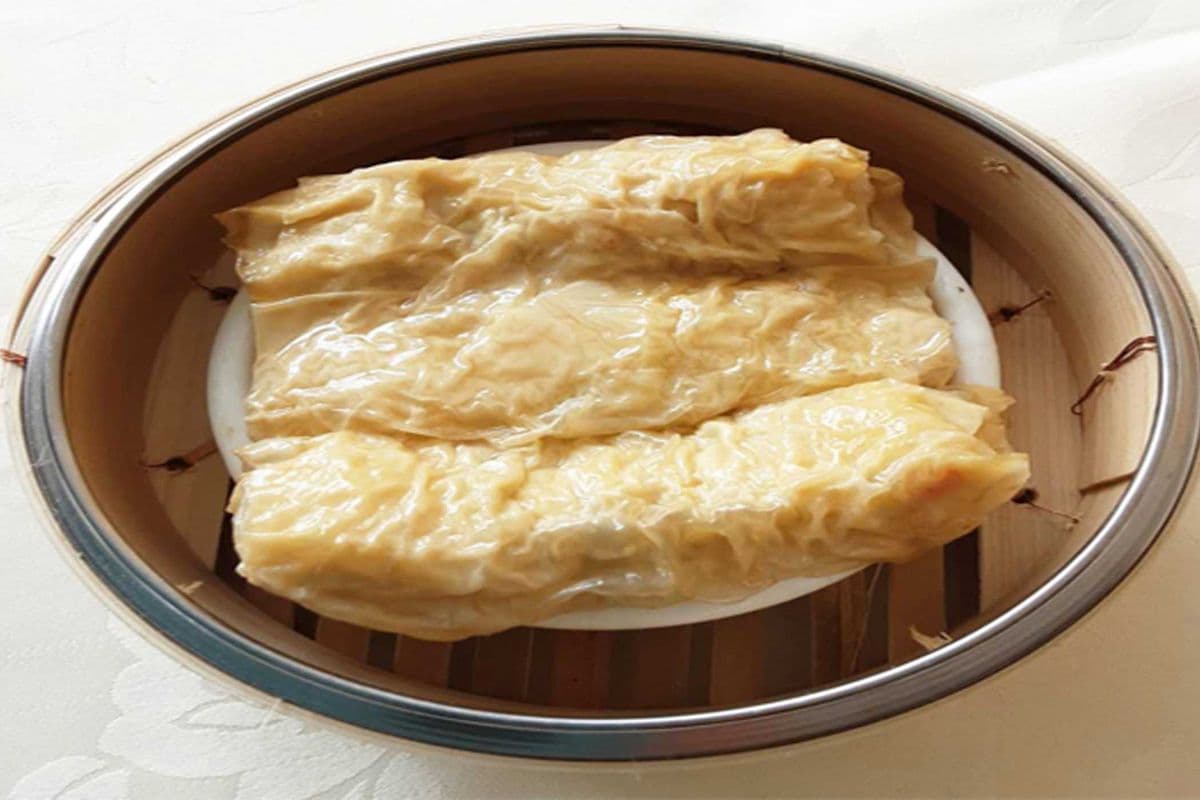 7. Steamed Shredded Pork Roll