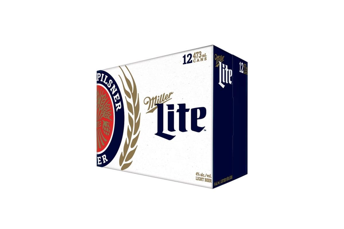Miller Lite (12 x 473 ml Can)