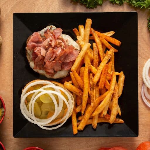 The Barque Burger Combo / The Barque burger combo