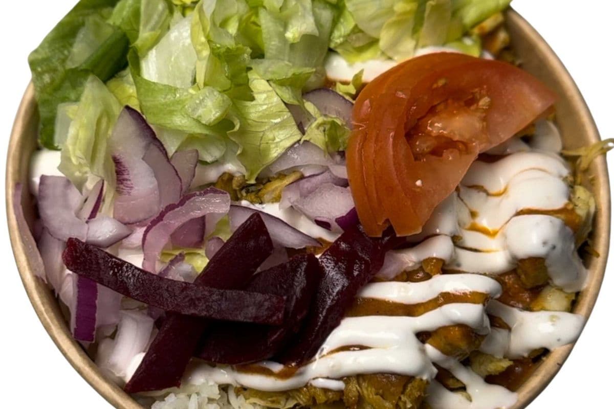 Chicken Shawarma Rice Bowl