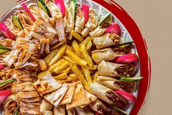 Charcoal Mix Shawarma (Family Platter)