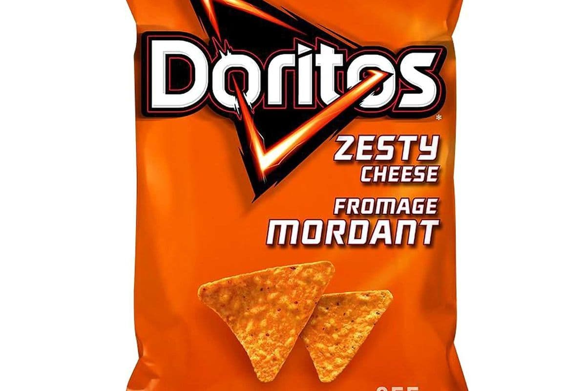 Doritos Zesty Cheese- 235g (235g) (260 Cal)