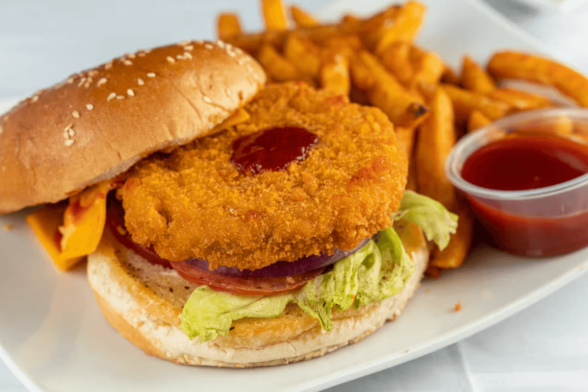 Spicy veggie Burger