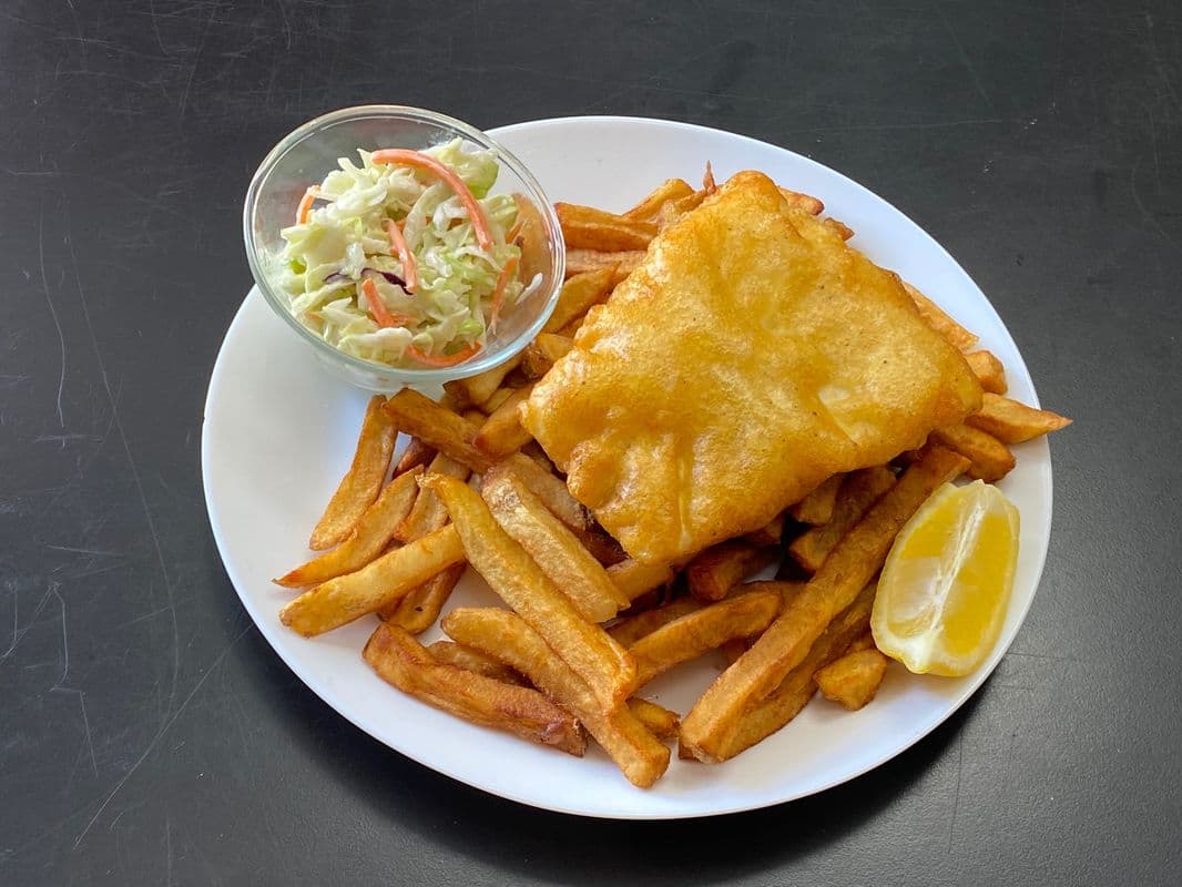 Halibut and Chips