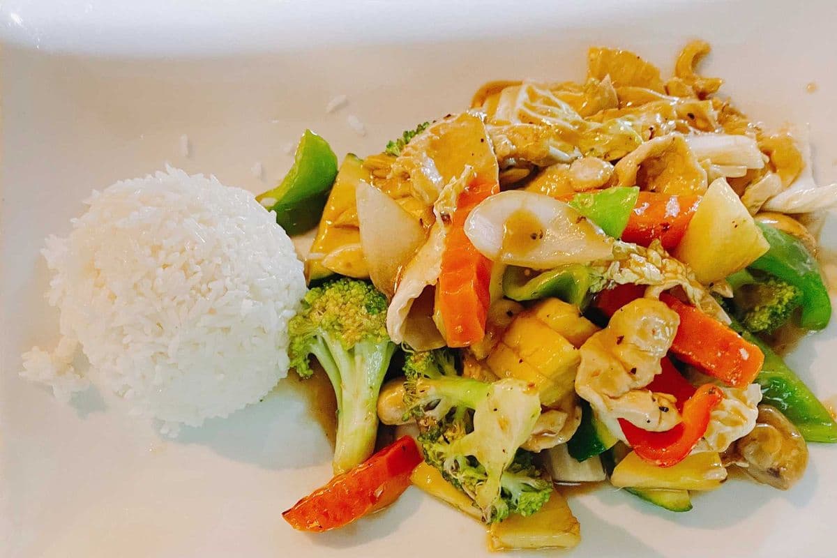 GGPoulet gingembre et légumes / Ginger chicken