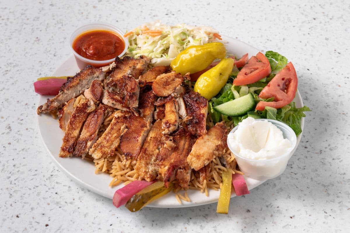 Chicken Shawarma Plate