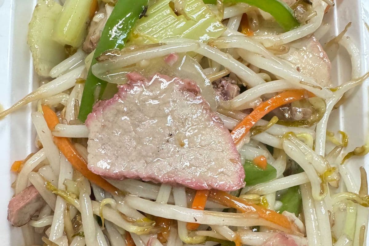 BBQ Pork Chop Suey 叉烧什碎
