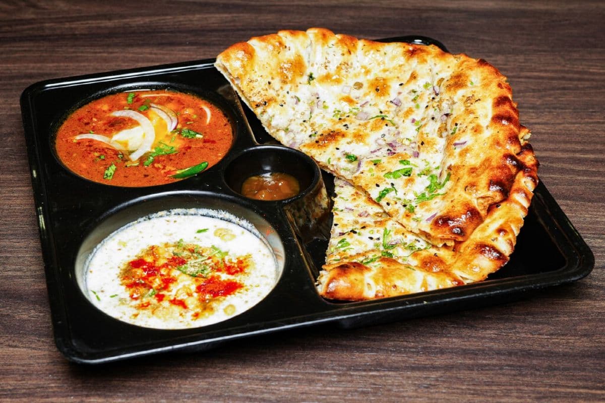 Amritsari Kulcha Thali