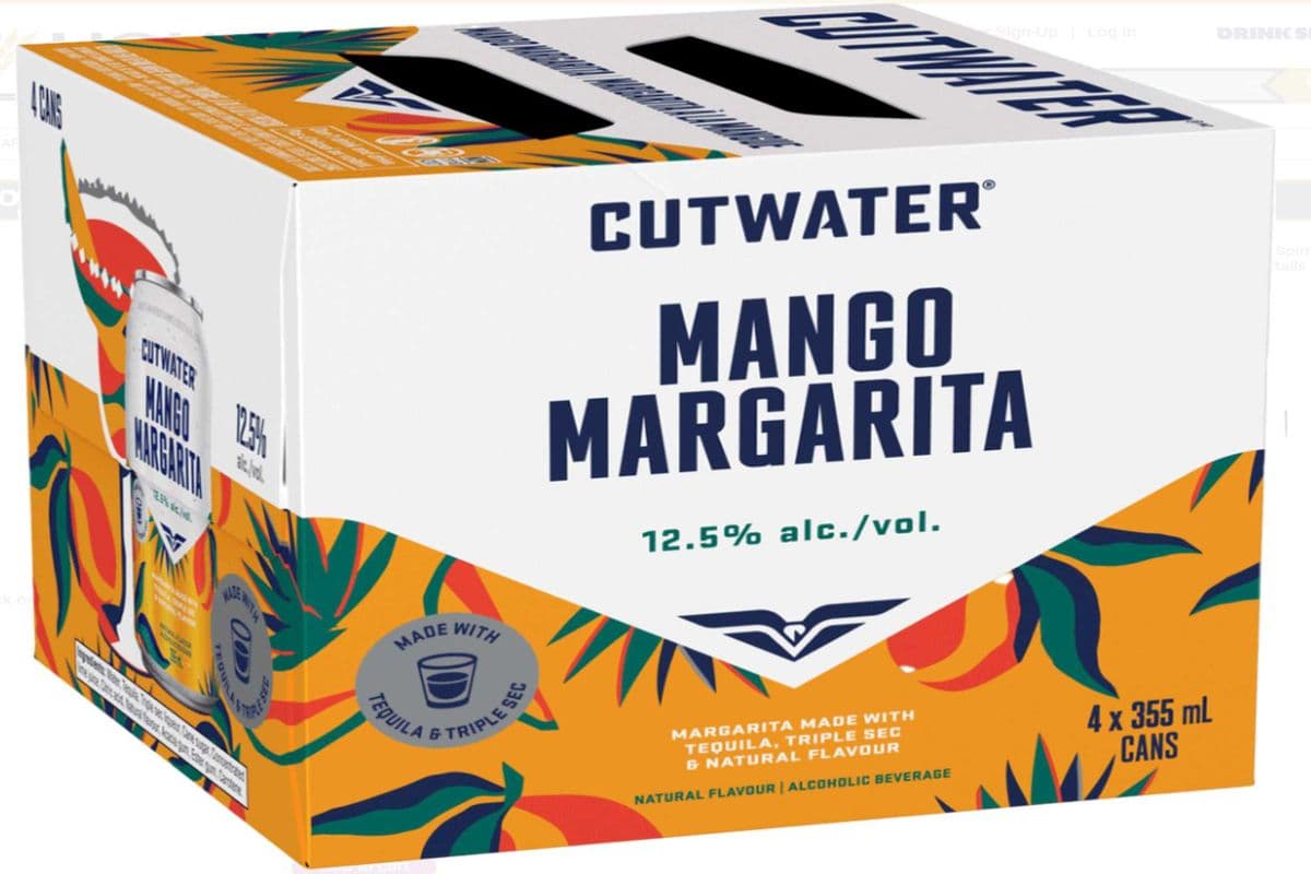 CUTWATER MANGO MARGARITA (4 x 355 ml)