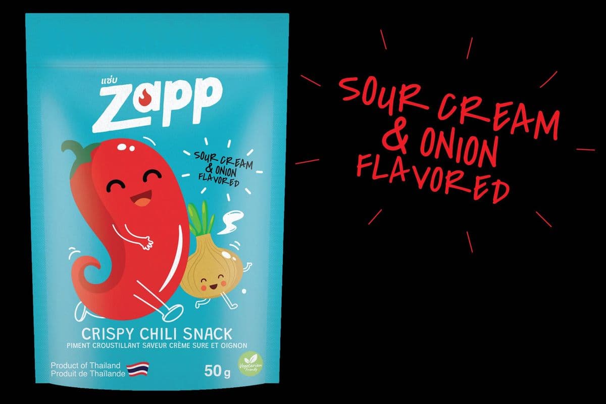 Zapp® Crispy Chili Snack-Sour Cream (50 g) (60 Cal)