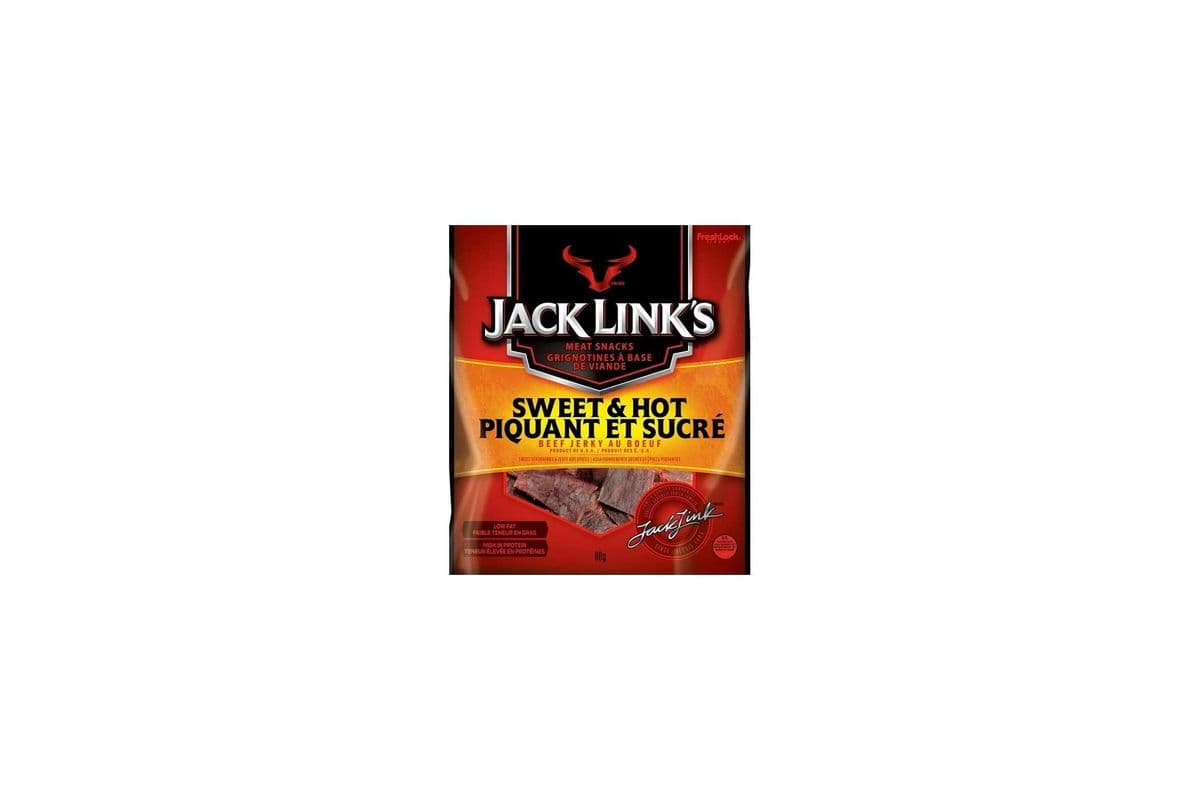 JACK LINK'S SWEET & HOT BEEF JERKY 80G