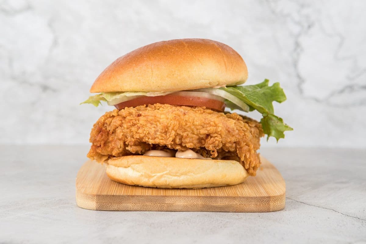 Fried Chicken Burger