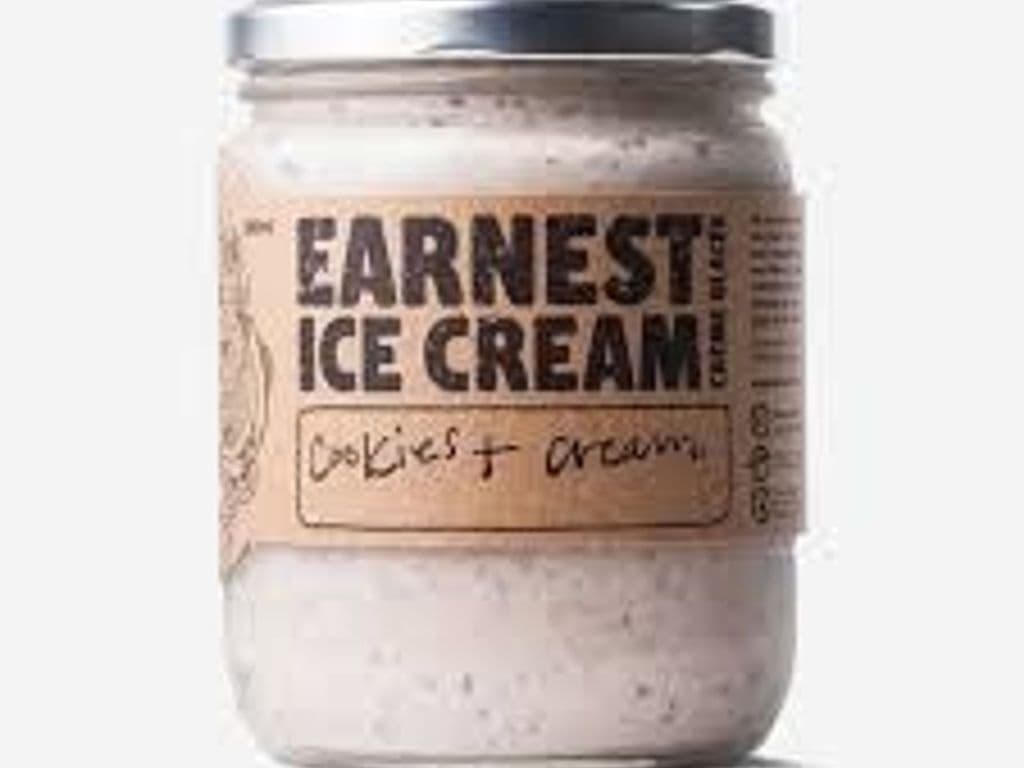 EARNEST ICE CREAM COOKIES & CREAM 500ML