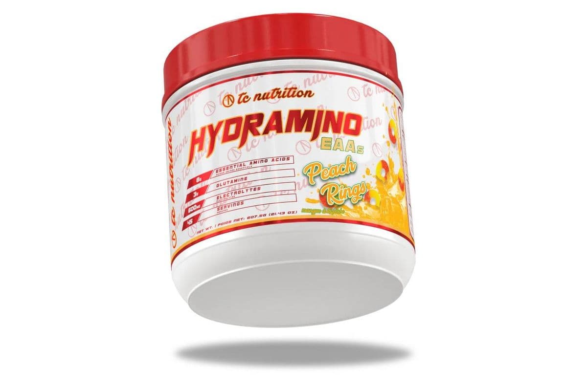 TC Nutrition Hydramino 45 Serving Peach Rings Drink Mix (607 g)