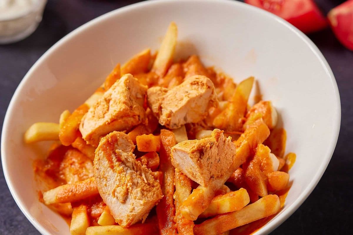 Shahi Poutine Butter Chicken