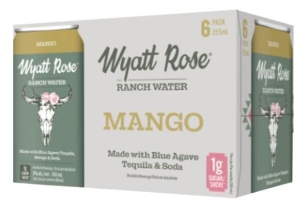 WYATT ROSE MANGO 6 CANS (6 x 355ML)