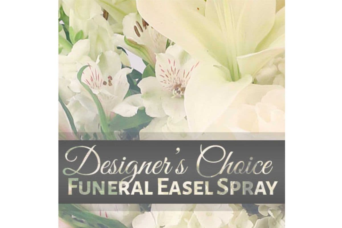 Funeral Easel Spray Designer's Choice