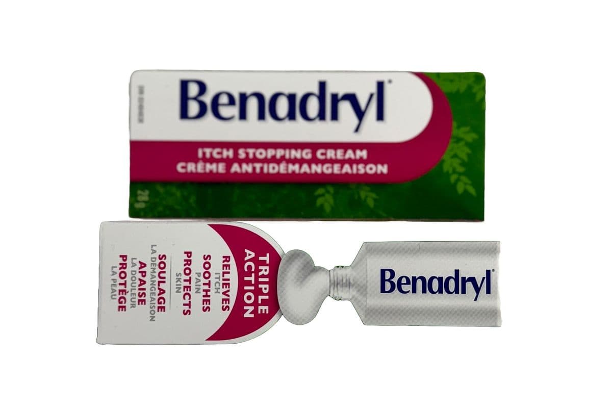 Benadryl Itch Cream
