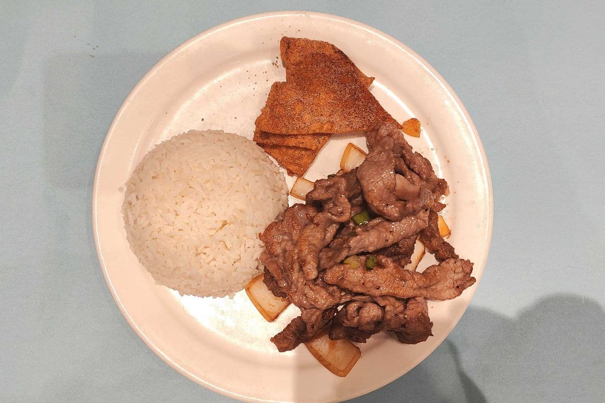 Beef Teriyaki on Rice