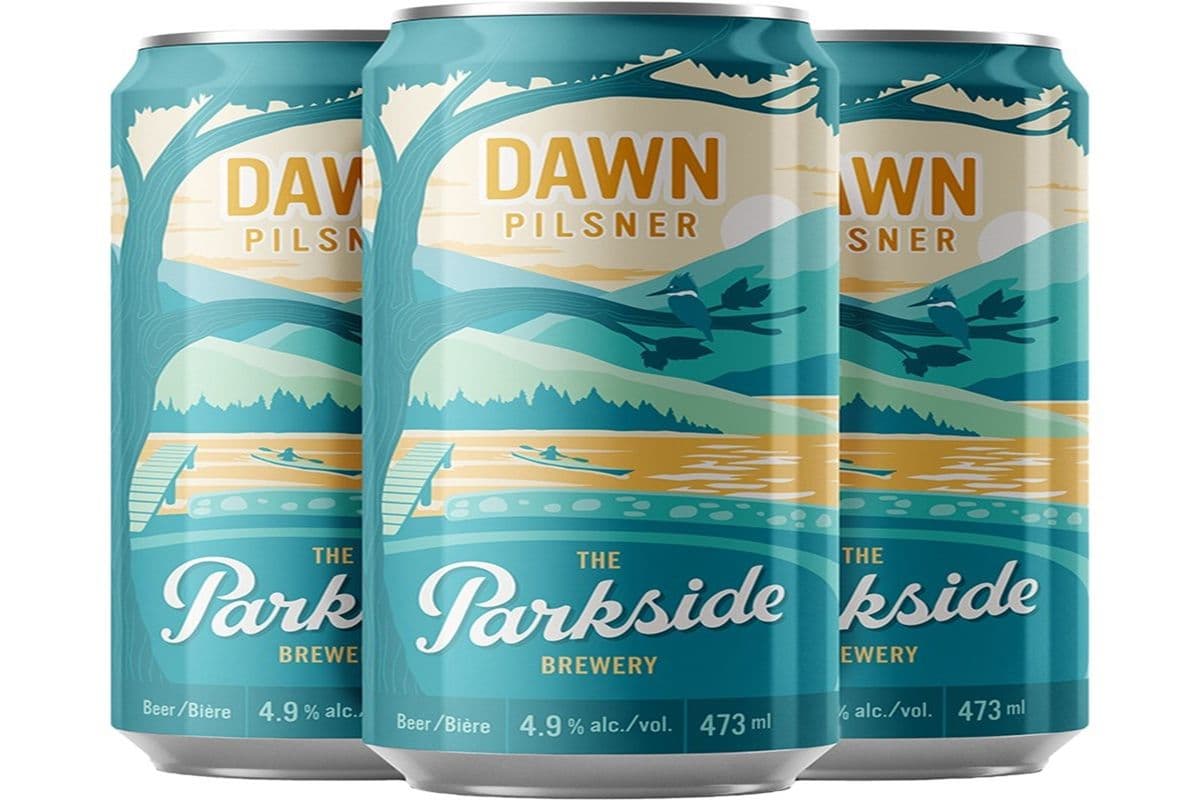 Parkside Dawn Pilsner Tall Can (4 x 473ML)