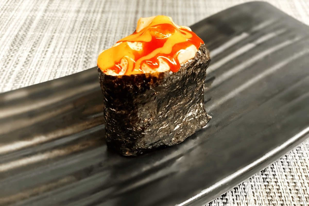 Spicy Chopped Scallop Nigiri