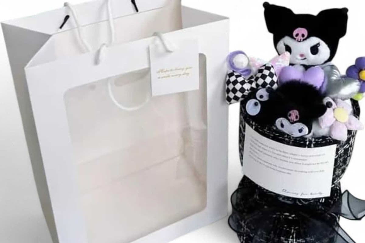 Black Kuromi Plush Bouquet - Small