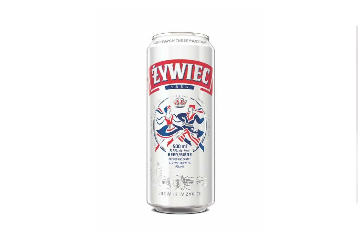 Zywiec Pilsner-Style Lager, Poland (4 Cans) (1 x 4x500ml)