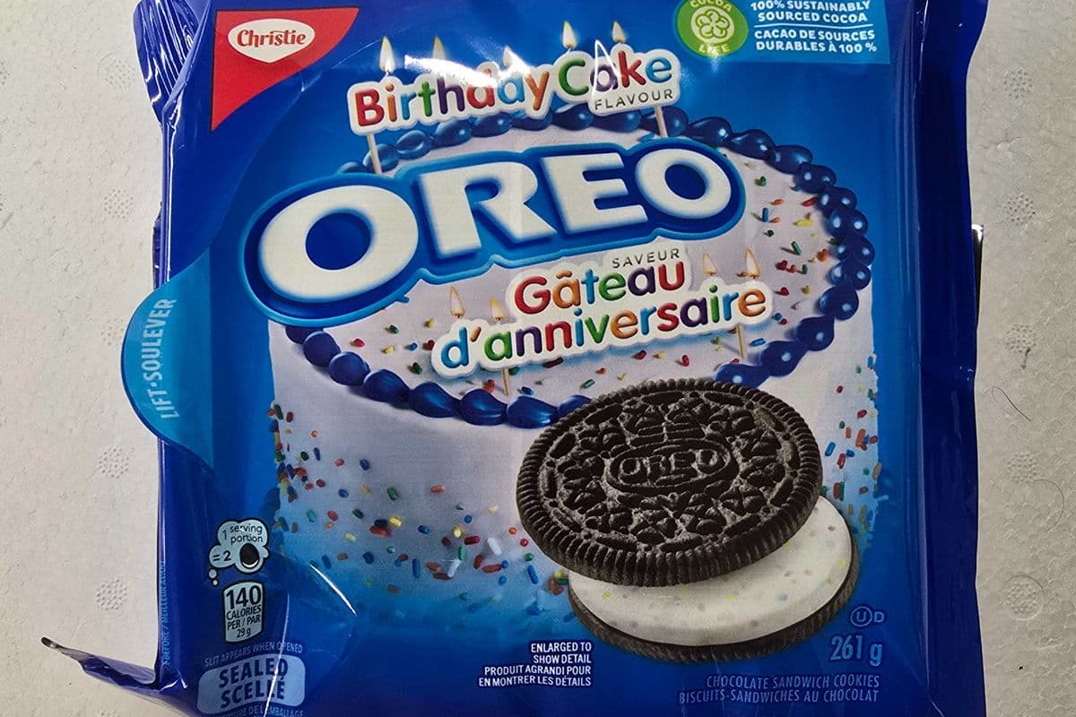 Orea birthday cake flavour cookies 261g (261g)