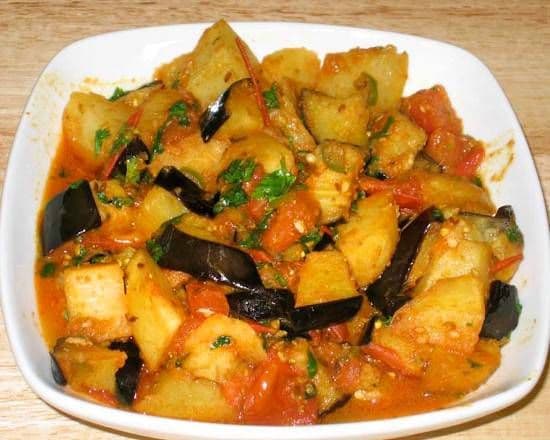 Small Aloo Baingan