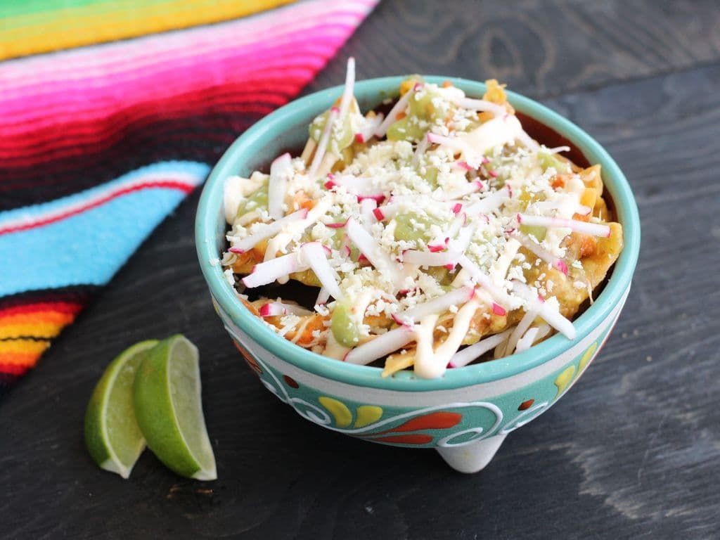 Green Chilaquile Bowl