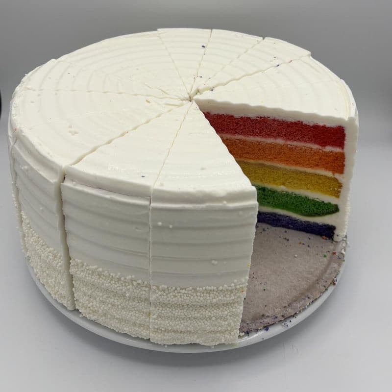Gâteau arc-en-ciel / Rainbow Cake