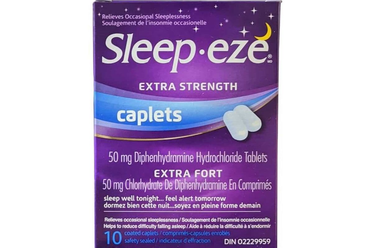 Sleep-Eze -Extra Strength - 50mg - 10 Caplets