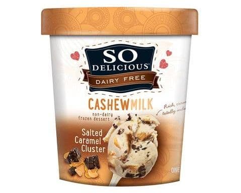 SO DELICIOUS SALTED CARAMEL CLUSTER ICE CREAM 500ML