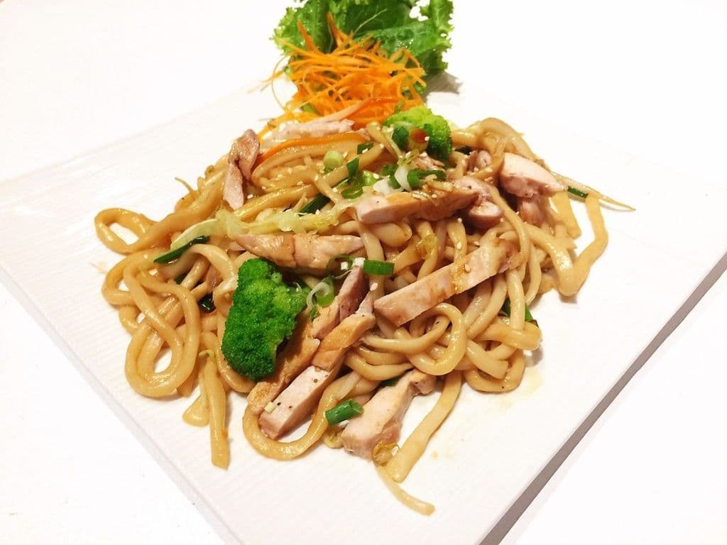 Chicken Fried Udon