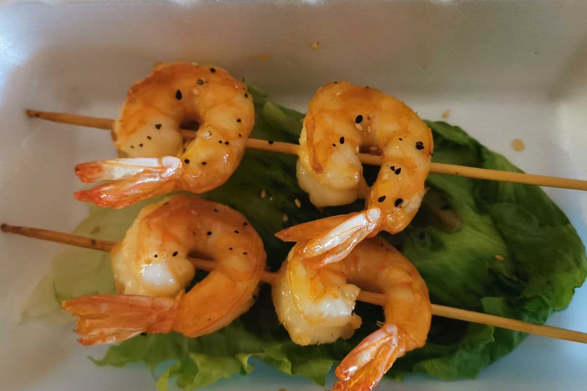 Shrimp Skewers (4 pcs)