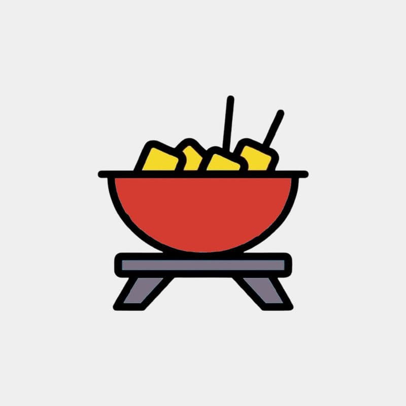 Fondu parmesan / Parmesan Fondue