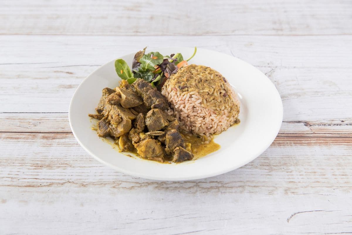 Curry Goat Dinner