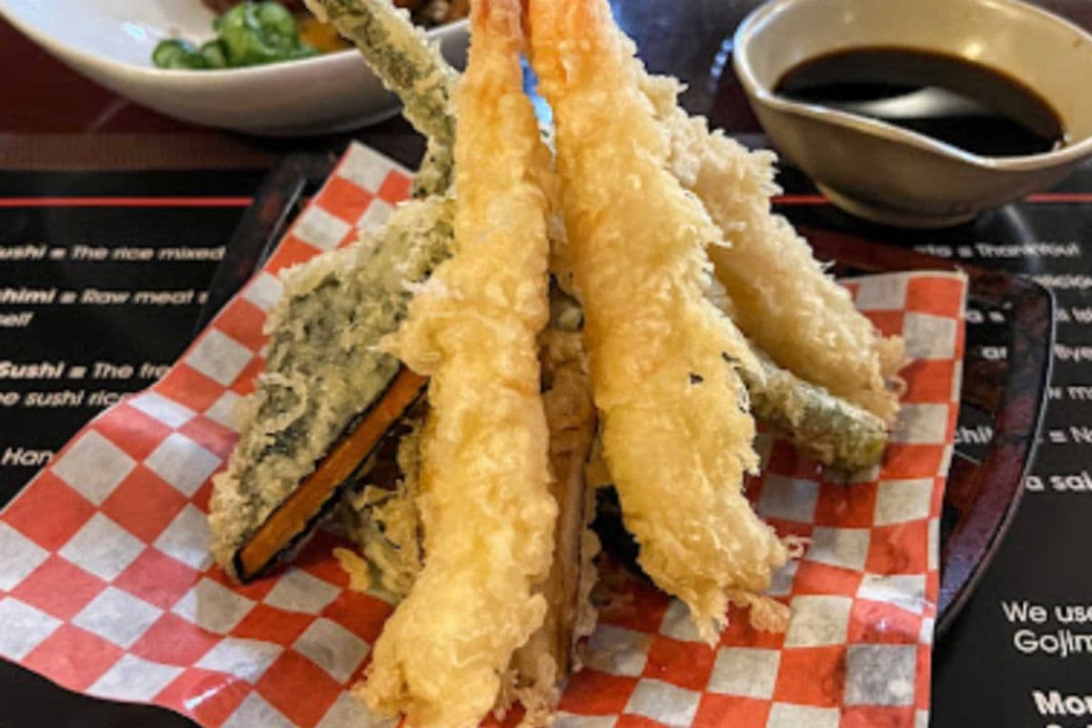 7. Shrimp and Vegetable Tempura
