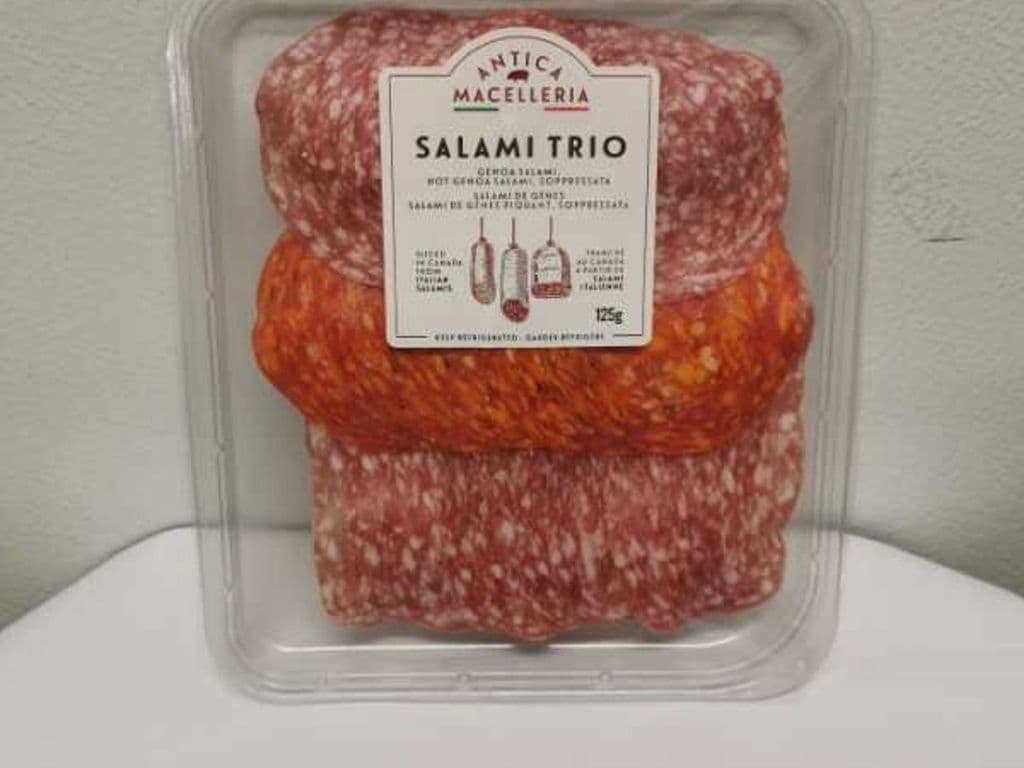 ANTICA MACELLERIA SLICED SALAMI TRIO 125G