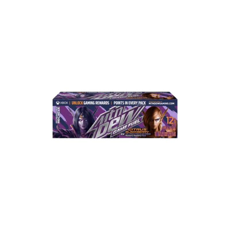 Mountain Dew Citrus Blackberry 12-Pack - USA (355ml)