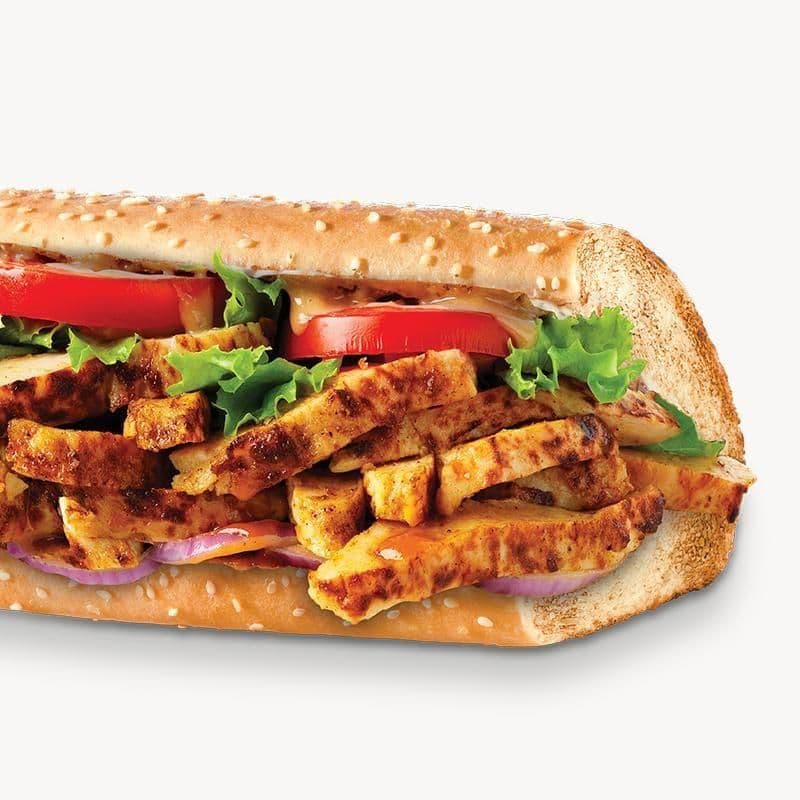 Honey Bourbon Chicken Sub